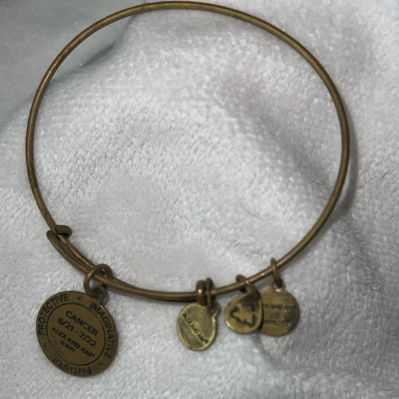 Alex and Ani Cancer Bangle Bracelet 2017 - Picture 3 of 4